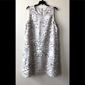 j.jill Beige and Cream Dress